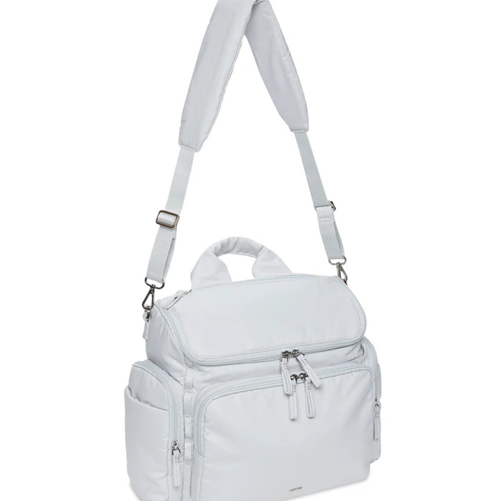 CARAA large baby bag organic cotton in dove - Picture 3 of 14